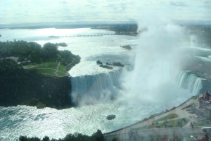 uitzicht op de Horseshoe Falls | Niagara-on-the-Lake uitzicht op de Horseshoe Falls | Niagara-on-the-Lake